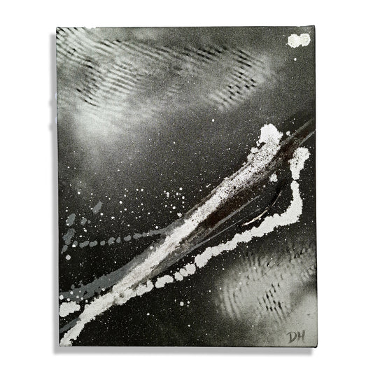 Control Lost / 28X35cm / Original Irish Abstract Art