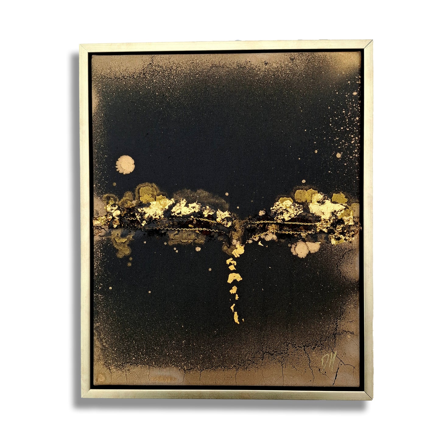 Shattered Existence / 30X38cm / Original Irish Abstract Art